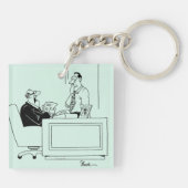 オフィスの責任 キーホルダー (裏面)