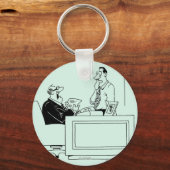 オフィスの責任 キーホルダー (正面)