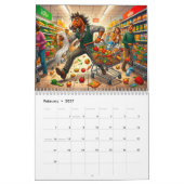 オフィスの雄 - 企業的混乱の1年 カレンダー (2月 2027)