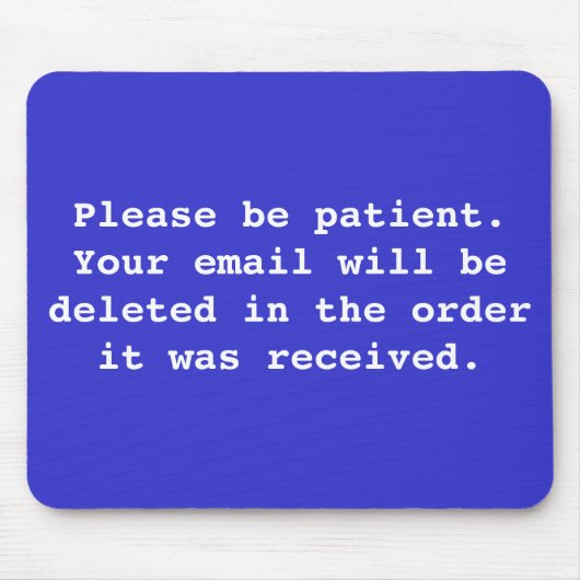 オフィスの電子メールのマウスパッド マウスパッド (正面)