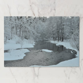 オフィスはノートの冬の雪の運命の運命に注意します ペーパーパッド