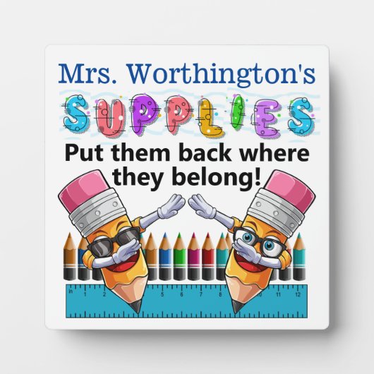 オフィスや学校のかわいい供給額|過去記事 フォトプラーク (正面)