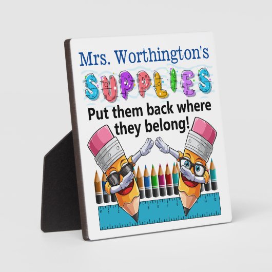 オフィスや学校のかわいい供給額|過去記事 フォトプラーク (正面)