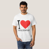 オフィスウェアが好き Tシャツ (正面フル)