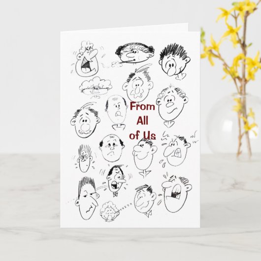 オフィスカード カード (黄色い花)