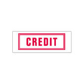 オフィスクレジットセルフインキングスタンプ セルフインキングスタンプ (デザイン)