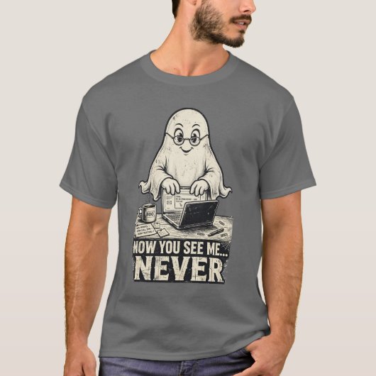 オフィスゴーストTシャツ Tシャツ (正面)