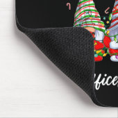 オフィススタッフ クリエイティブ 面白い 全てはうまくいってる クリスマス ノーム マウスパッド (コーナー)