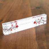 オフィスデコール博士号 デスクネームプレート (側面)