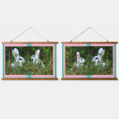 オフィストレンディー – ホームデコーラビットアニマル 吊り下げ型タペストリー (ダブル)