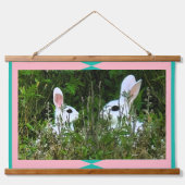 オフィストレンディー – ホームデコーラビットアニマル 吊り下げ型タペストリー (正面2)