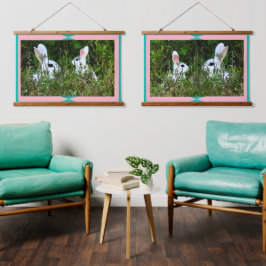 オフィストレンディー – ホームデコーラビットアニマル 吊り下げ型タペストリー