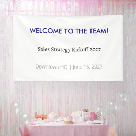 オフィスビニールバナー（企業イベント） 横断幕