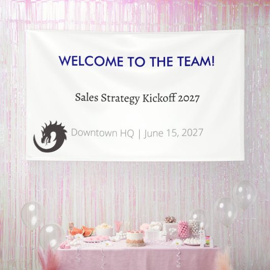 オフィスビニールバナー（法人イベント） 横断幕 (パーティー)