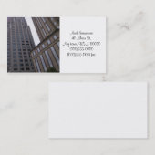 オフィスビルの名刺 名刺 (正面/裏面)