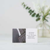 オフィスビルの名刺 名刺 (スタンド正面)