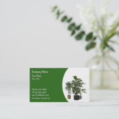 オフィスプラント保守サービス 名刺 (スタンド正面)