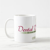 オフィスマネージャーのための花型女性歌手のマグ コーヒーマグカップ (左)