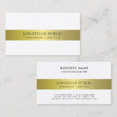 オフィスモダンスタイリッシュ弁護士ディレクターPlain Luxe 名刺 (正面/裏面)