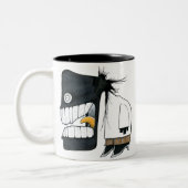 オフィスモンスター3 ツートーンマグカップ (左)