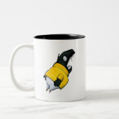 オフィスモンスター4 ツートーンマグカップ (左)