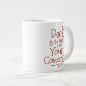 オフィスユーモア 飾ろう ジャンボコーヒーマグカップ (正面右)