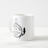 オフィス不精なScranton電気都市マグ コーヒーマグカップ (正面左)