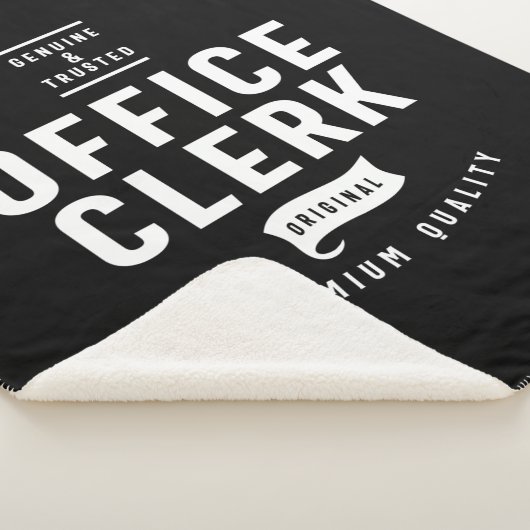 オフィス係の役職のギフト シェルパブランケット (3/4)