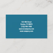 オフィス清掃サービス清掃 名刺 (裏面)