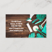 オフィス清掃サービス 名刺 (裏面)