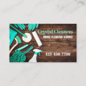 オフィス清掃サービス 名刺 (正面)