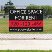 オフィス物件販売中 - コマーシャル不動産 横断幕 (インサイチュ)