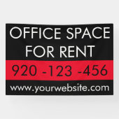 オフィス物件販売中 - 商業用不動産 横断幕 (横)