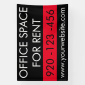 オフィス物件販売中 - 商業用不動産 横断幕 (縦)