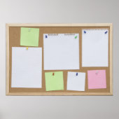 オフィス用コルク板 ポスター (正面)