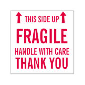 オフィス用壊れ気にやすい柄 セルフインキングスタンプ (デザイン)