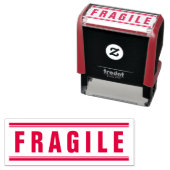 オフィス用 割れ物注意 自己インクスタンプ セルフインキングスタンプ (インサイチュ)