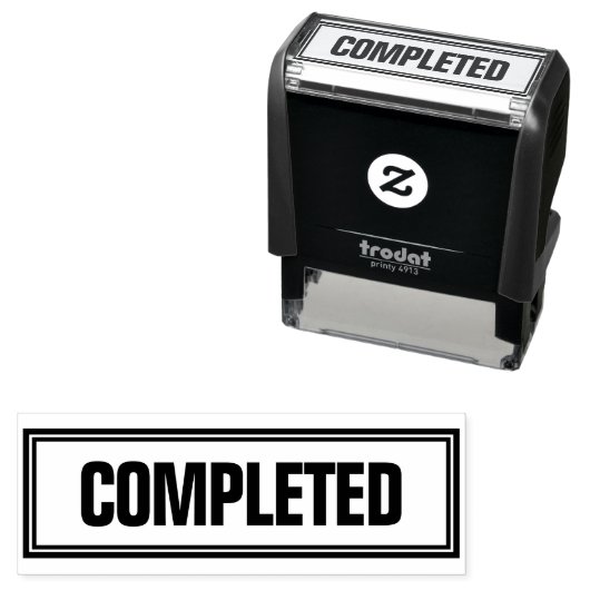 オフィス用 完了印 セルフインキングスタンプ (インサイチュ)