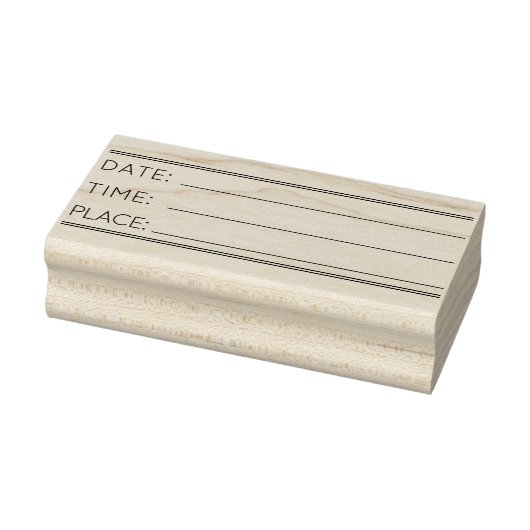 オフィス用 日付・場所・自己押印スタンプ ラバースタンプ (スタンプ)