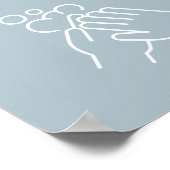 オフィス衛生お手洗い ポスター (角)