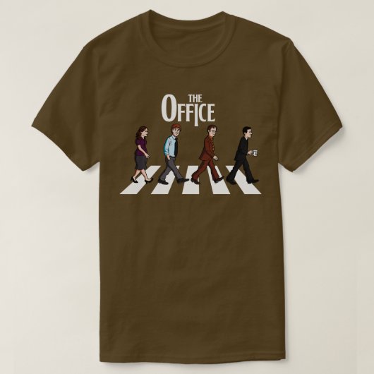 オフィス道路 Tシャツ (デザイン正面)