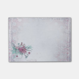 オフィス-かわいらしい春の花模様(2) ポストイット