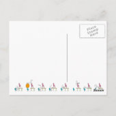 オフィス ピラティス ポストカード 黄色 ドイツ製 (裏面)