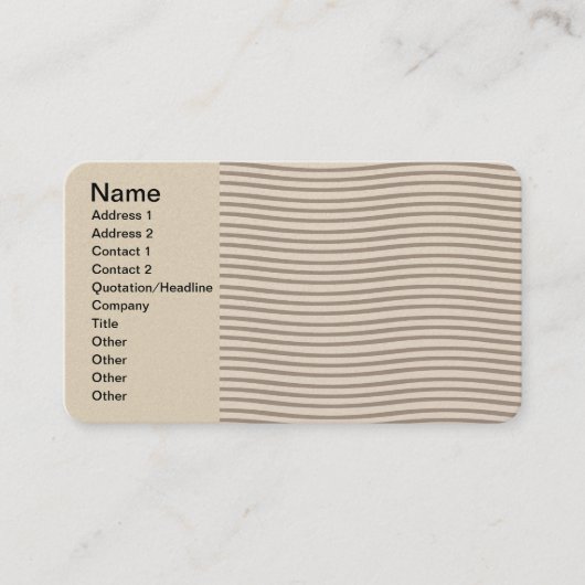 オフィス·ホーム·スクール·パーソナライズ·デスティニーズ 名刺 (正面)