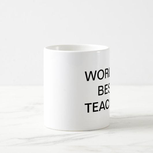 オフィス、世界で最も最高のな先生 コーヒーマグカップ (中央)