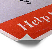 オフィス、咳、くしゃみなどが病気を広げる ポスター (角)