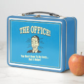 オフィス:必要な熱狂するい メタルランチボックス (インサイチュ)