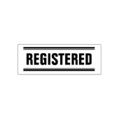 オフィス 登録郵便用セルフインクスタンプ セルフインキングスタンプ (デザイン)