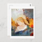 オフィーリア、レドン ポストカード (正面/裏面)