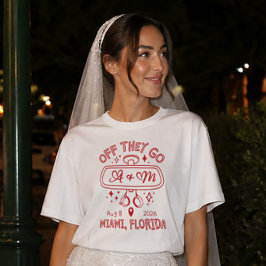 オフゥエイゴー カスタム ルームミラー ウェディングシャツ Tシャツ